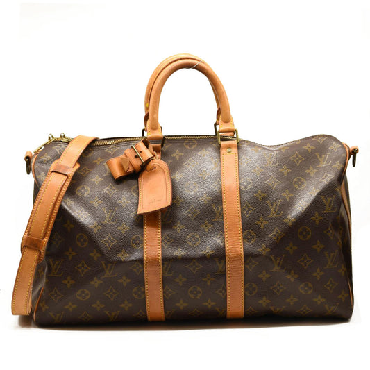 USED LOUIS VUITTON Monogram Keepall Bandouliere 45 VI0911