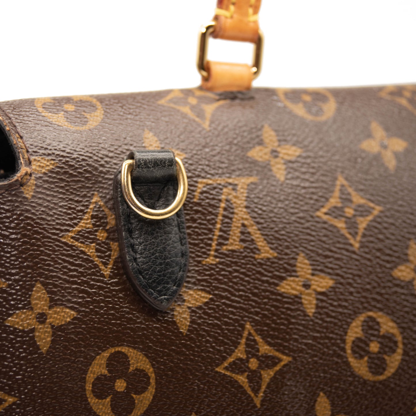 Louis Vuitton Monogram Marignan Black Shoulder Bag