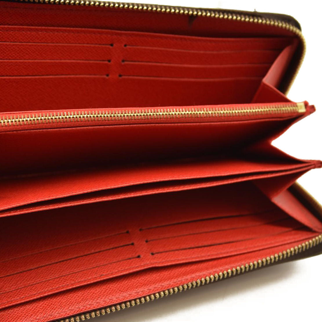 Louis Vuitton  Monogram Zippy Wallet Coquelicot MI2230