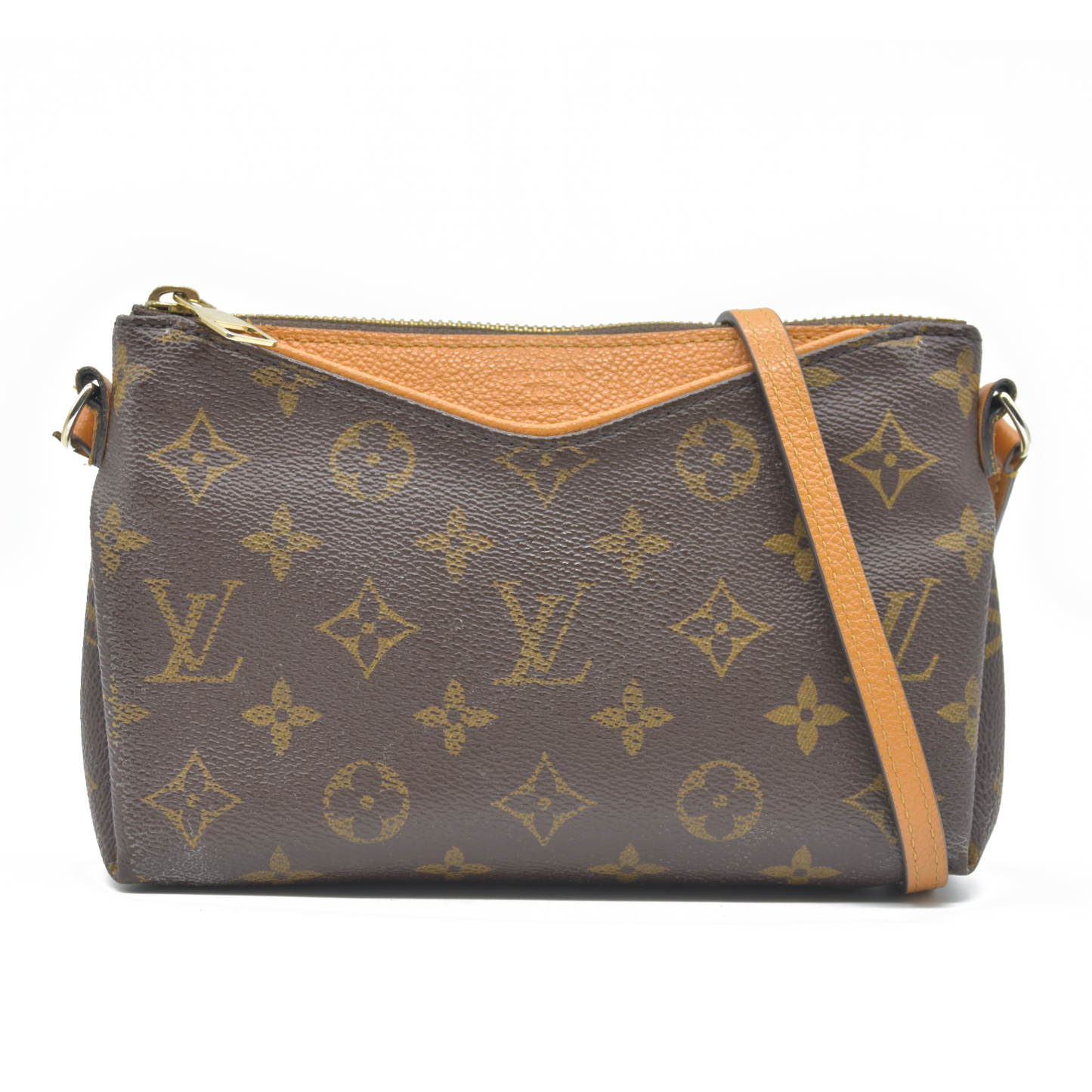 Louis Vuitton Monogram Pallas Uniformes Crossbody Safran 2018 AR2148