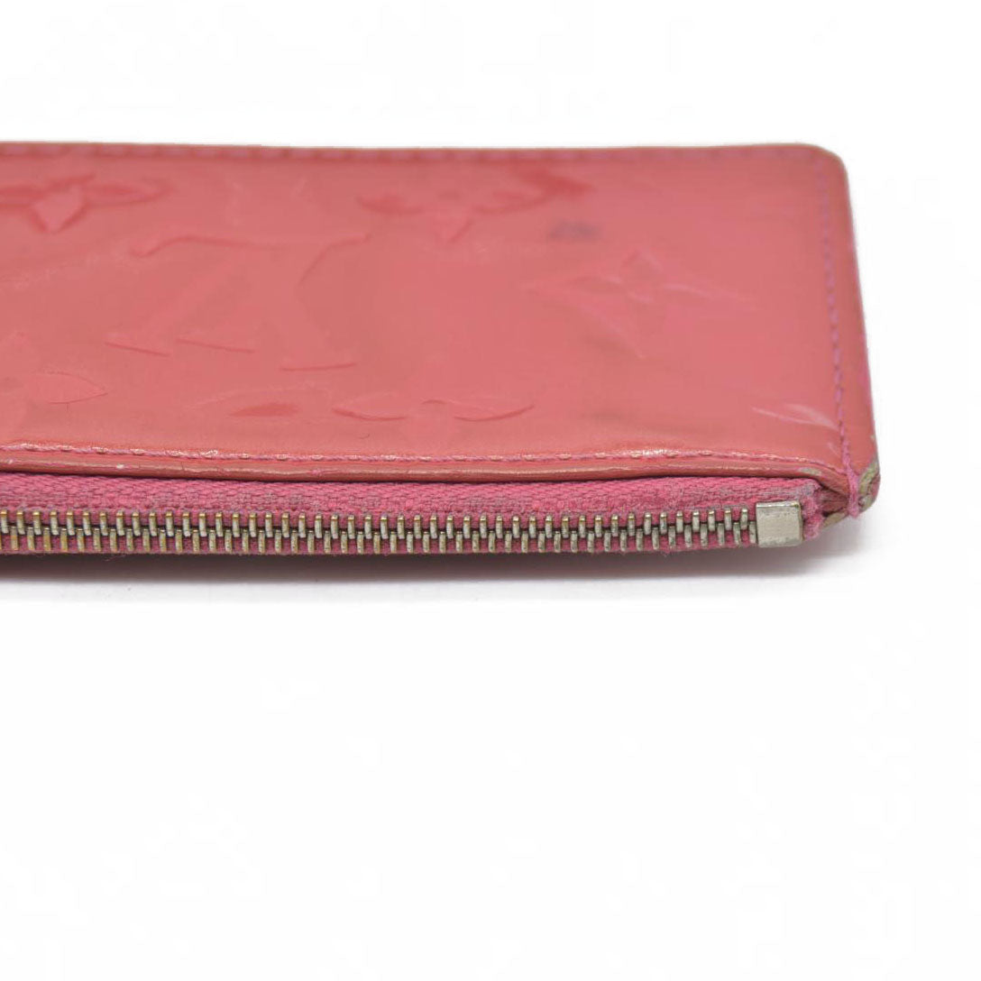 Louis Vuitton Monogram Vernis Pochette Cles Wallet Coin Purse