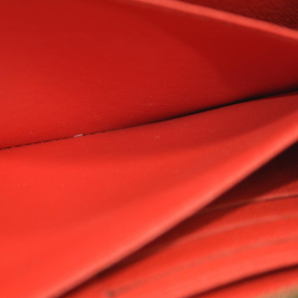 Louis Vuitton  Monogram Zippy Wallet Coquelicot MI2230