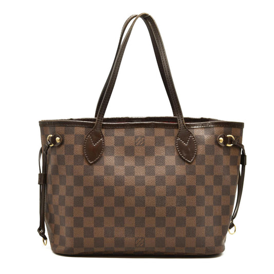LOUIS VUITTON Damier Ebene Neverfull PM VI5019