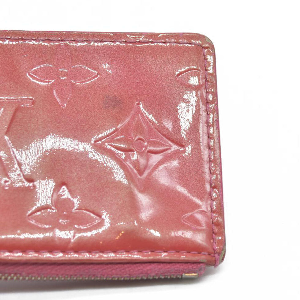 Louis Vuitton Monogram Vernis Pochette Cles Wallet Coin Purse