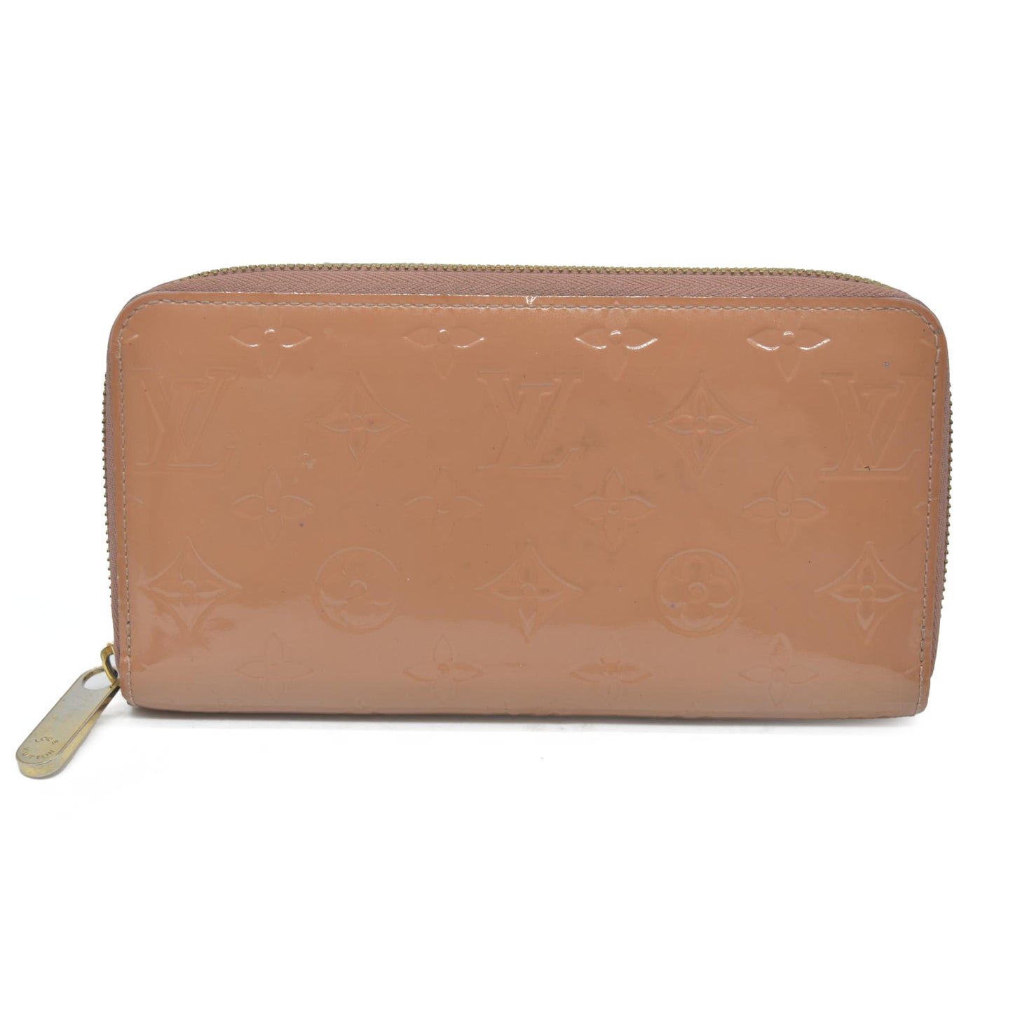 Louis Vuitton Monogram Vernis Zippy Zip Around Long Wallet