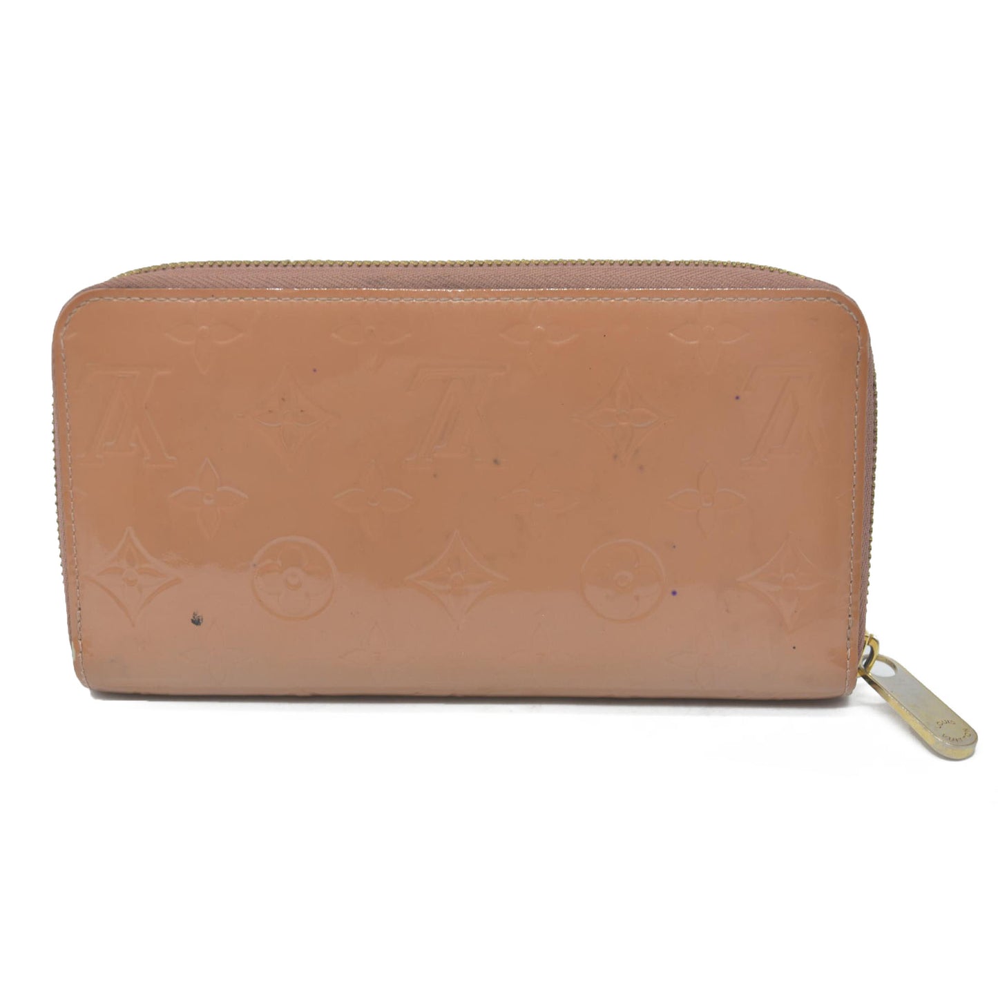 Louis Vuitton Monogram Vernis Zippy Zip Around Long Wallet