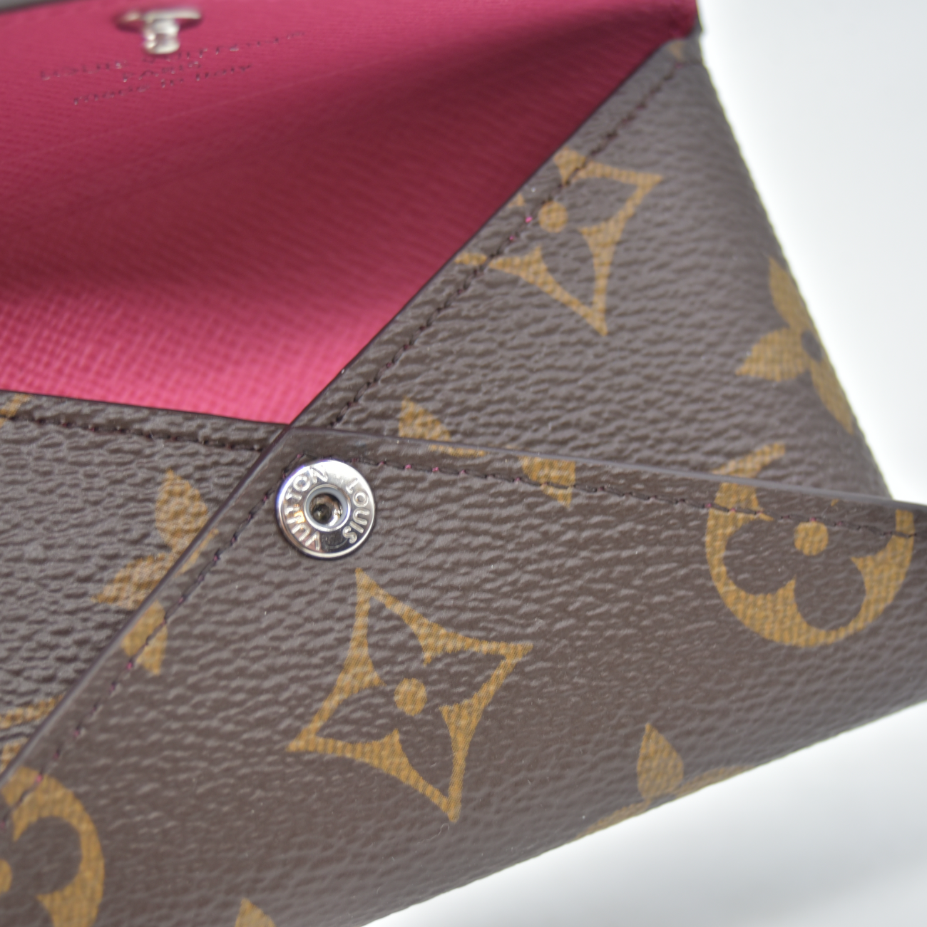 $410 2026 Louis Vuitton Kirigami Card Holder Pondichery Pink