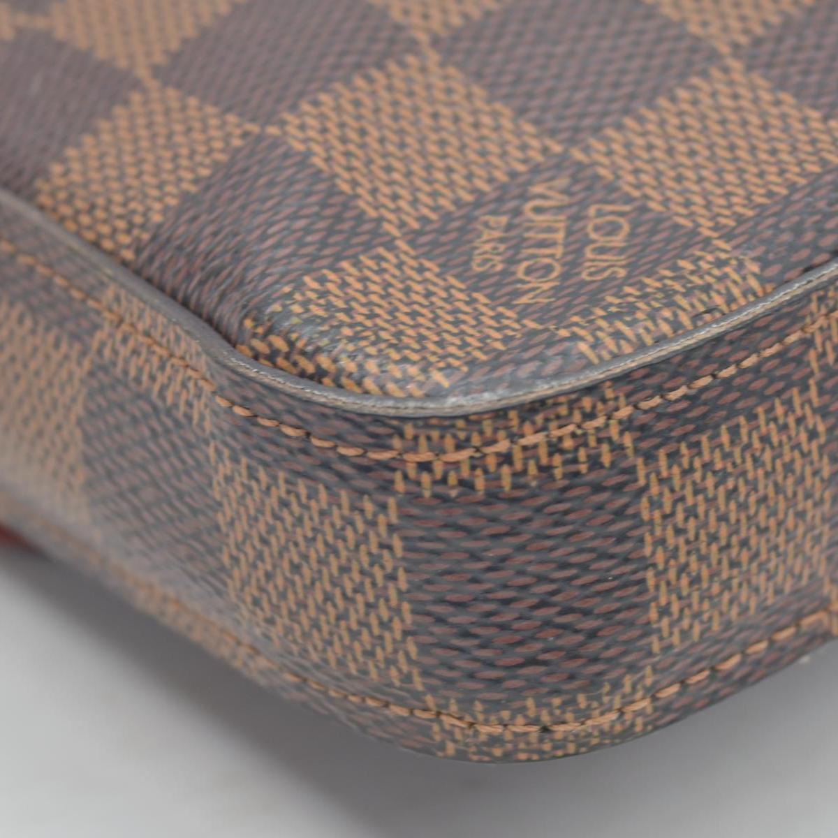 $1580 2018 Louis Vuitton Damier Ebene Pochette Felicie Chain Wallet MI1128