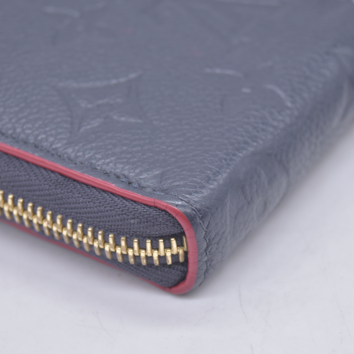 $1170 RFID Louis Vuitton Monogram Empreinte Portefeiulle Clemence Wallet 10021018