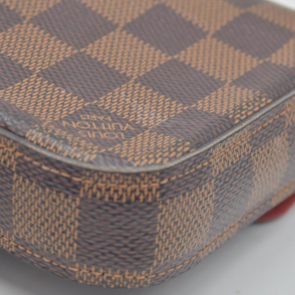 $1580 2018 Louis Vuitton Damier Ebene Pochette Felicie Chain Wallet MI1128