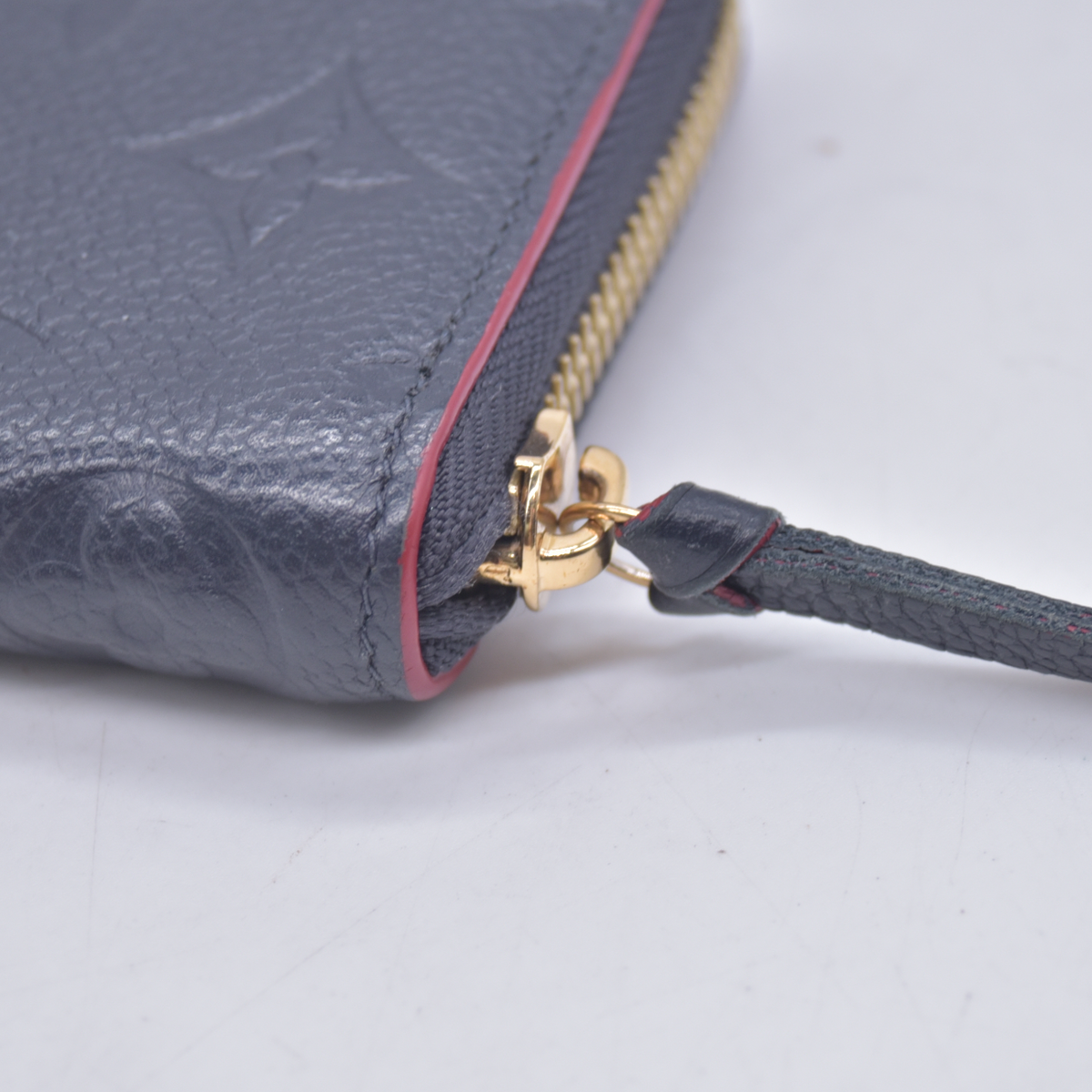$1170 RFID Louis Vuitton Monogram Empreinte Portefeiulle Clemence Wallet 10021018