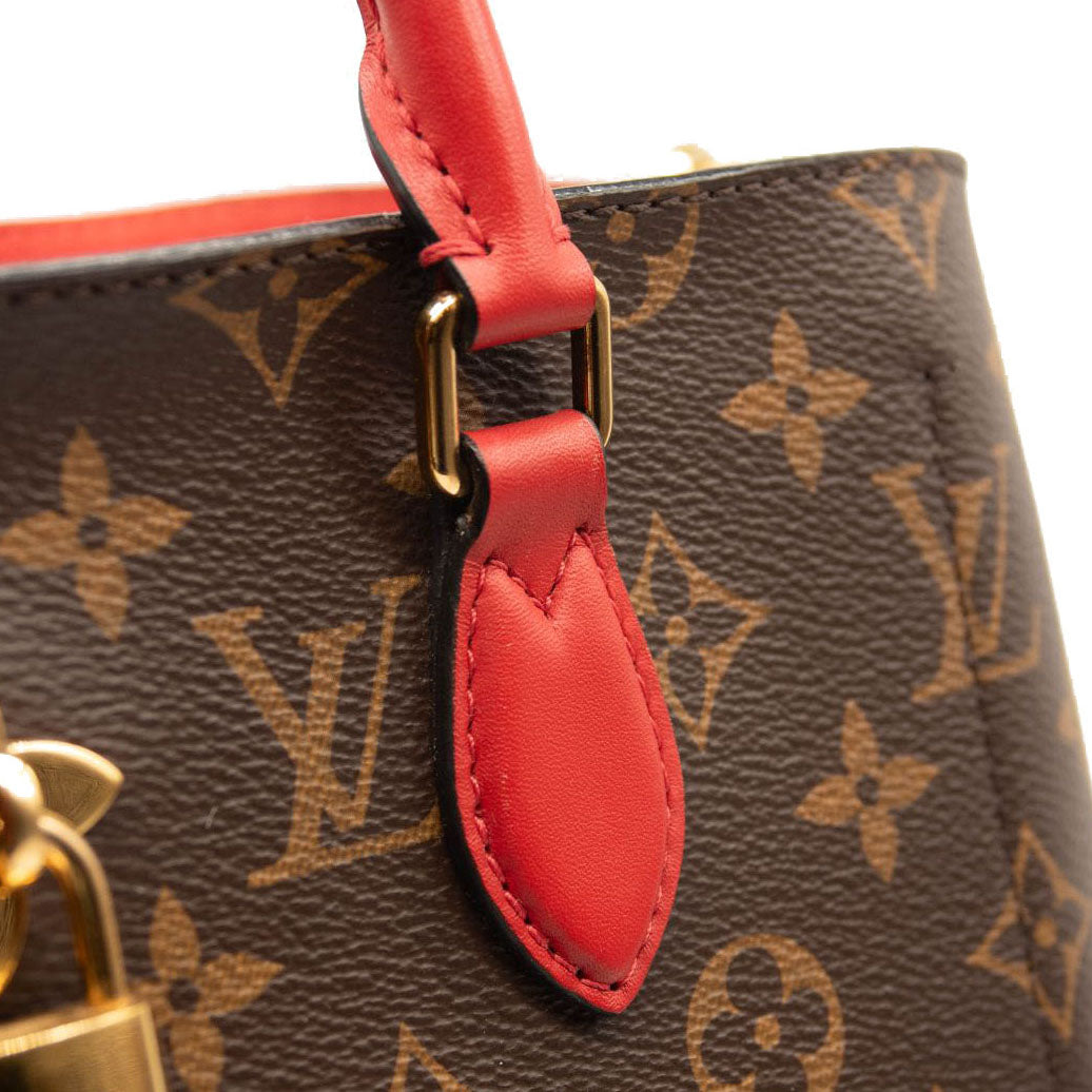 Louis Vuitton Monogram Flower Tote Coquelicot