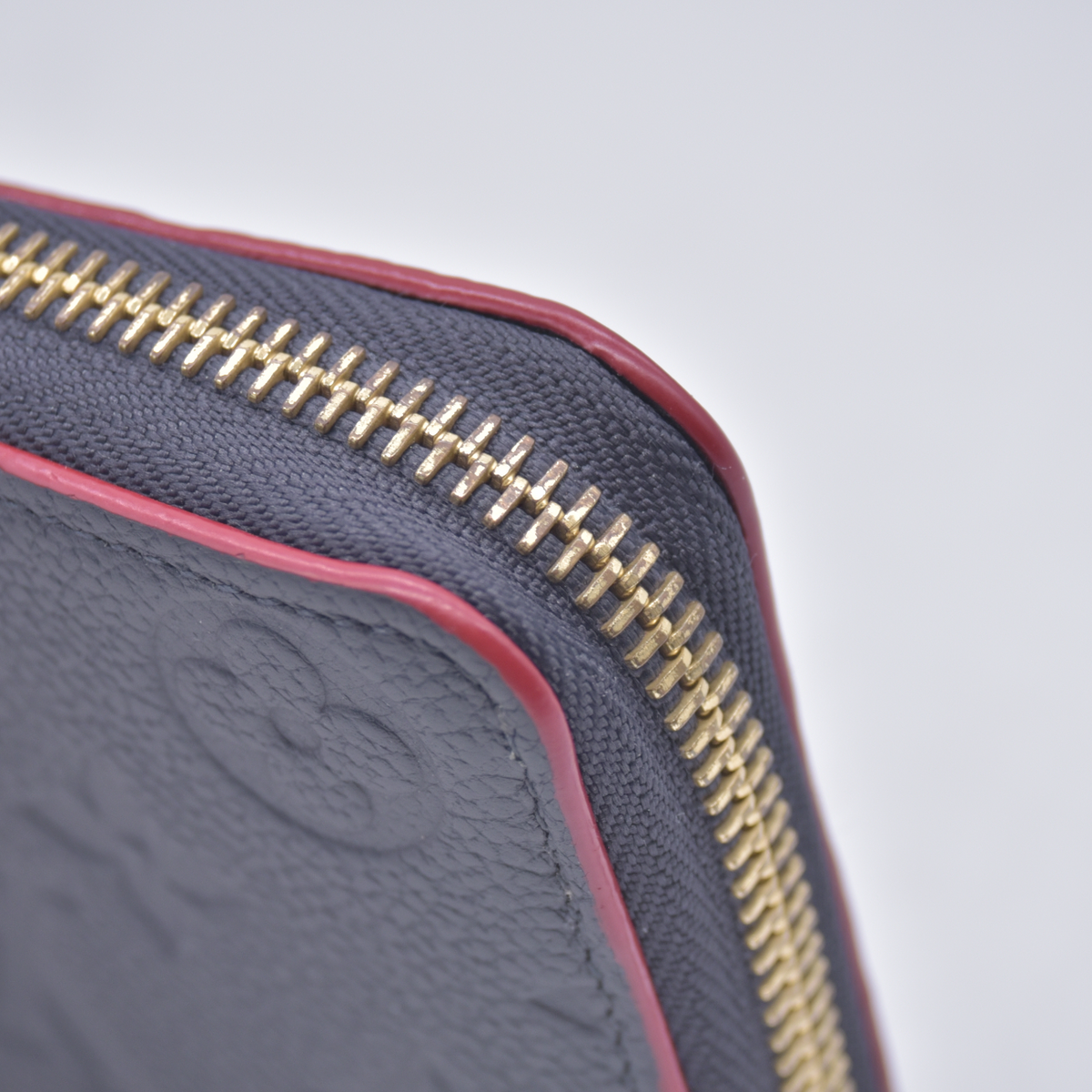 $1170 RFID Louis Vuitton Monogram Empreinte Portefeiulle Clemence Wallet 10021018