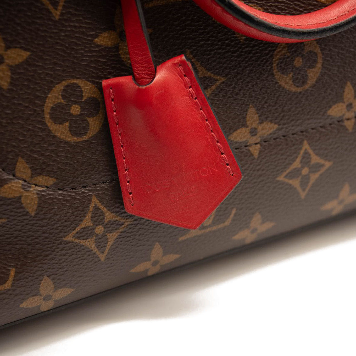 Louis Vuitton Monogram Flower Tote Coquelicot