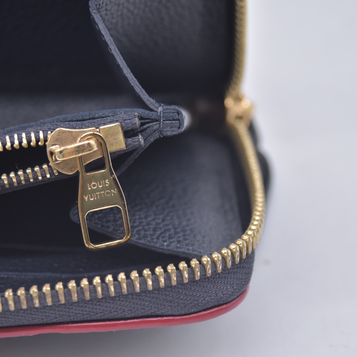 $1170 RFID Louis Vuitton Monogram Empreinte Portefeiulle Clemence Wallet 10021018