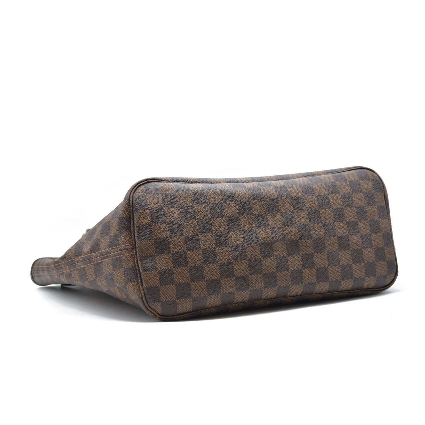 $2170 Louis Vuitton  Damier Ebene Neo Neverfull MM Rose Ballerine 2020 SD0270
