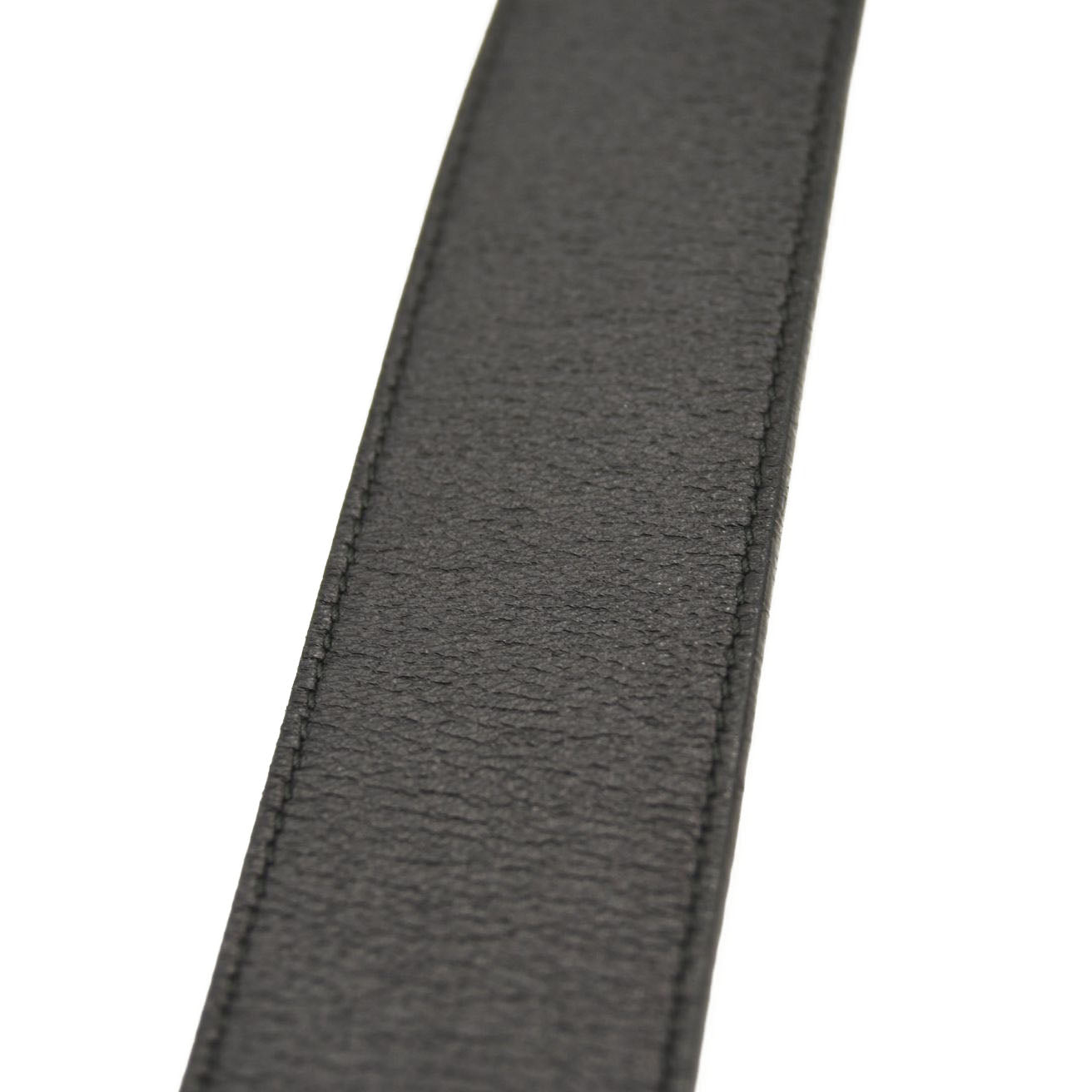 GUCCI Calfskin Double G 40mm Belt 85 34 Black