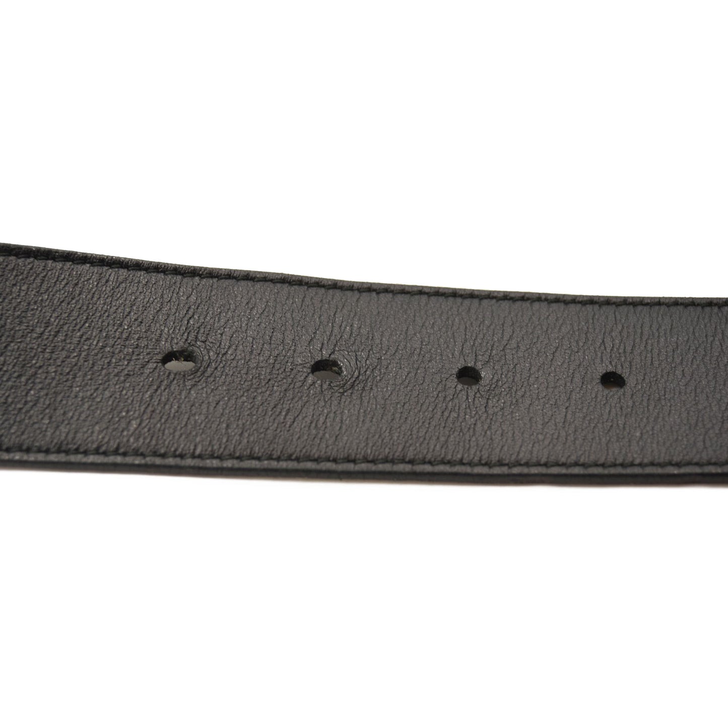 GUCCI Calfskin Double G 40mm Belt 85 34 Black