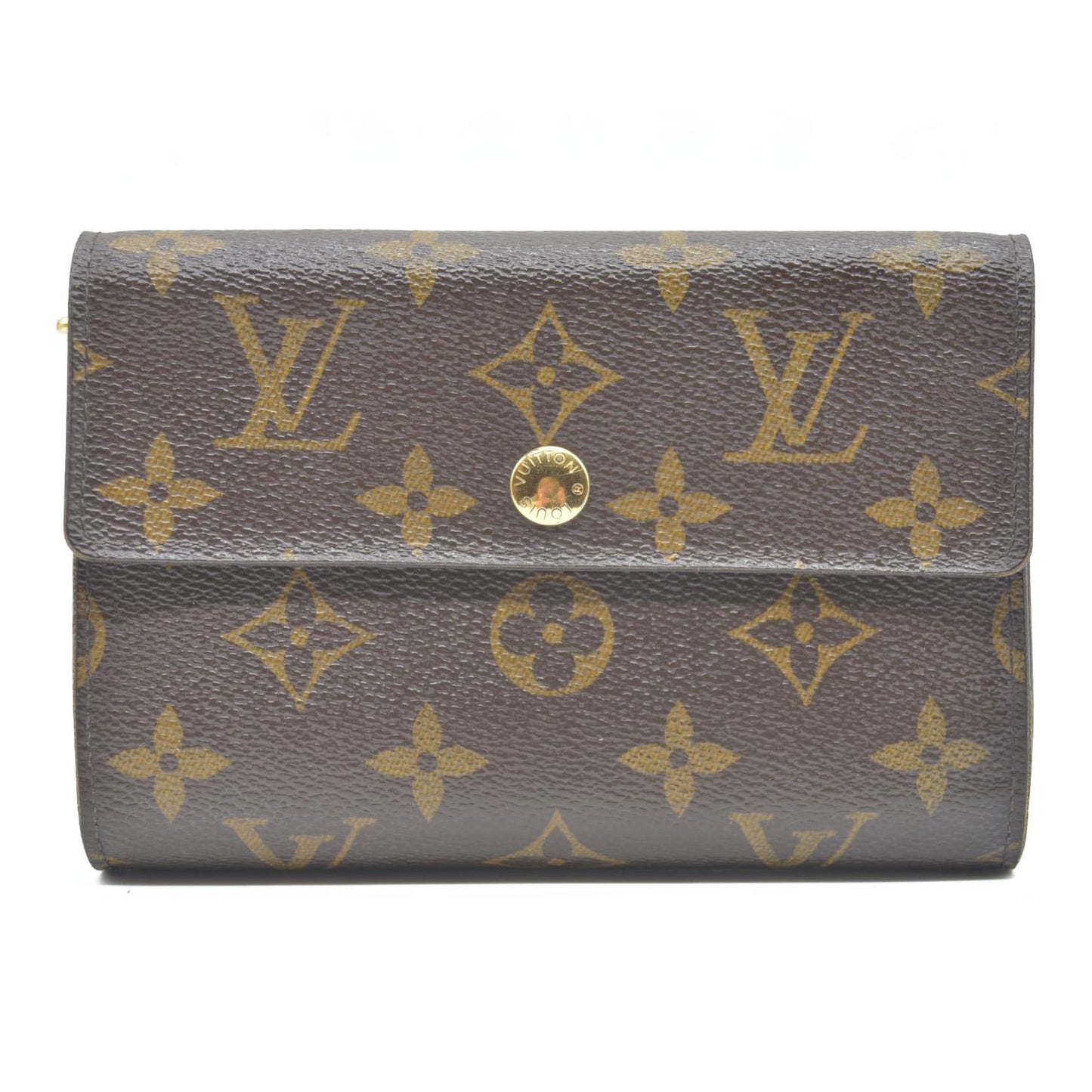 AUCTION $610 LOUIS VUITTON Monogram Alexandra Trifold Wallet SP0027
