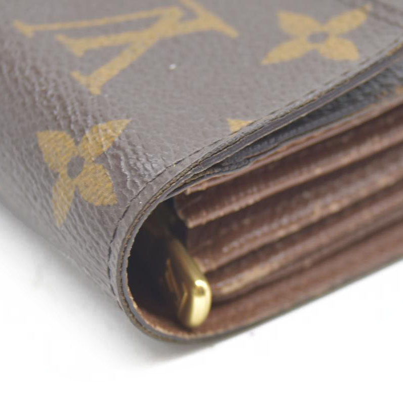 AUCTION $610 LOUIS VUITTON Monogram Alexandra Trifold Wallet SP0027