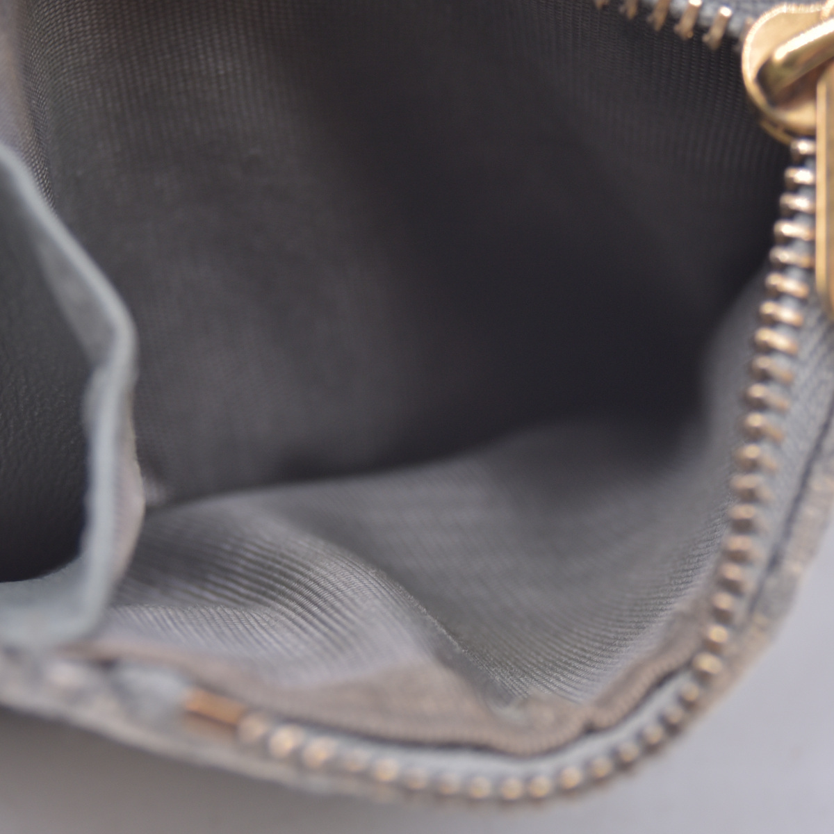$690 Christian Dior Saddle Oblique Trotter Canvas Trifold Wallet 10021021