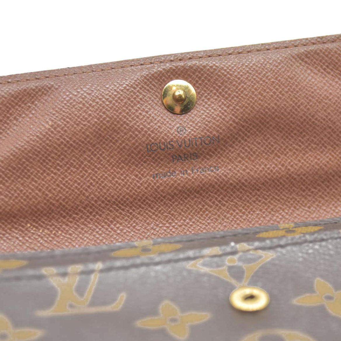 AUCTION $610 LOUIS VUITTON Monogram Alexandra Trifold Wallet SP0027