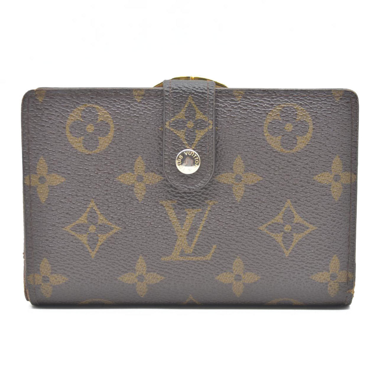 AUCTION $750  Louis Vuitton  Monogram French Purse Wallet TH4078