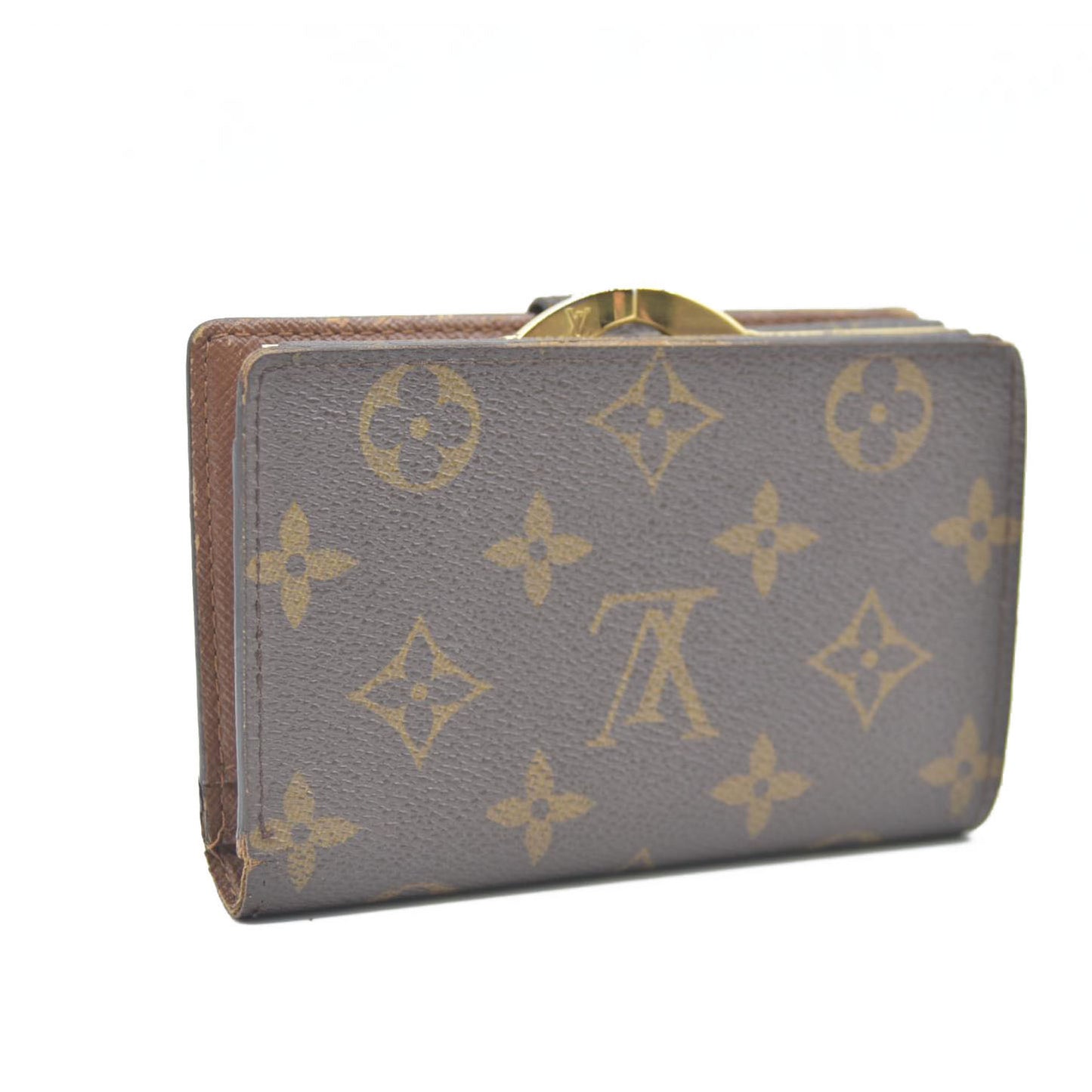 AUCTION $750  Louis Vuitton  Monogram French Purse Wallet TH4078