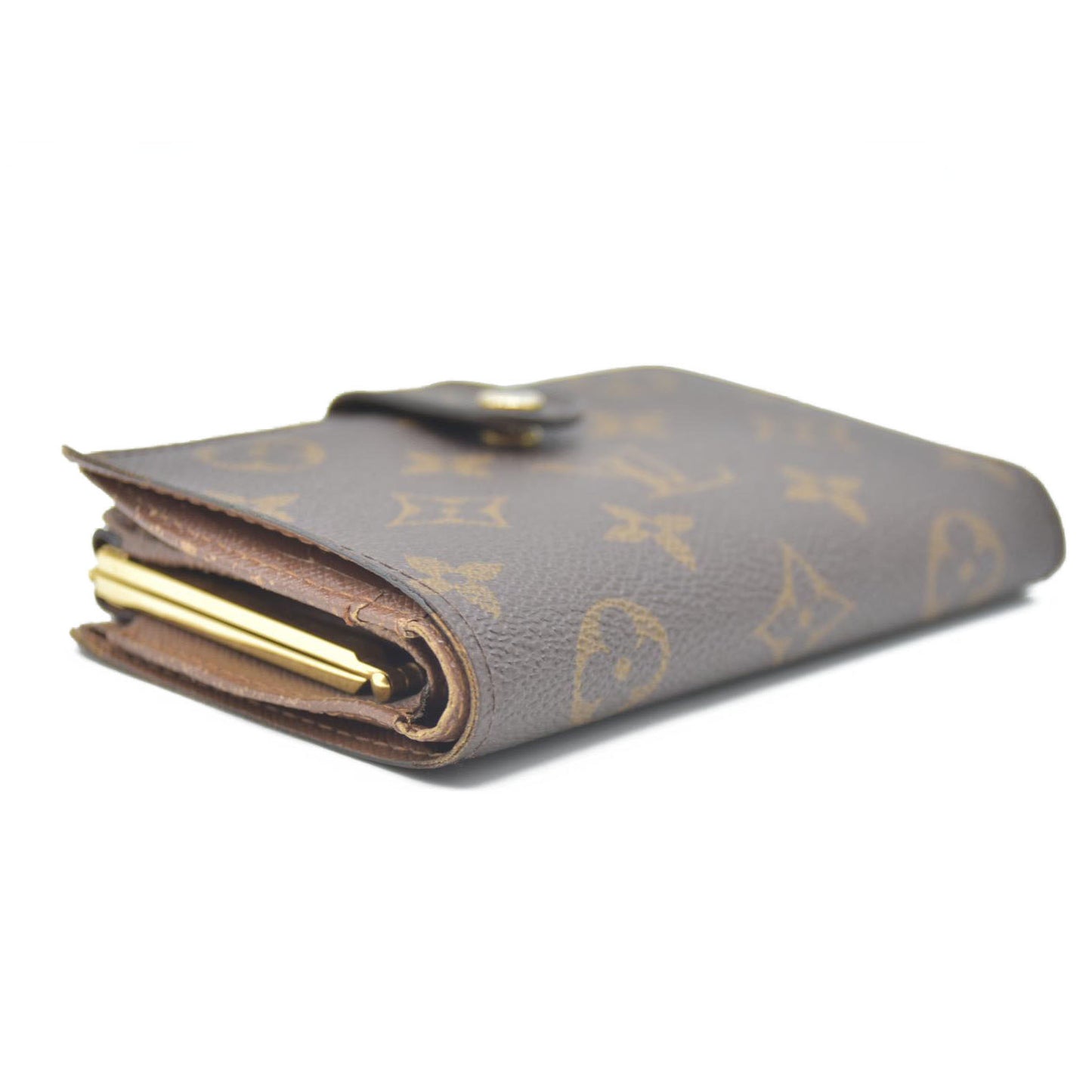 AUCTION $750  Louis Vuitton  Monogram French Purse Wallet TH4078