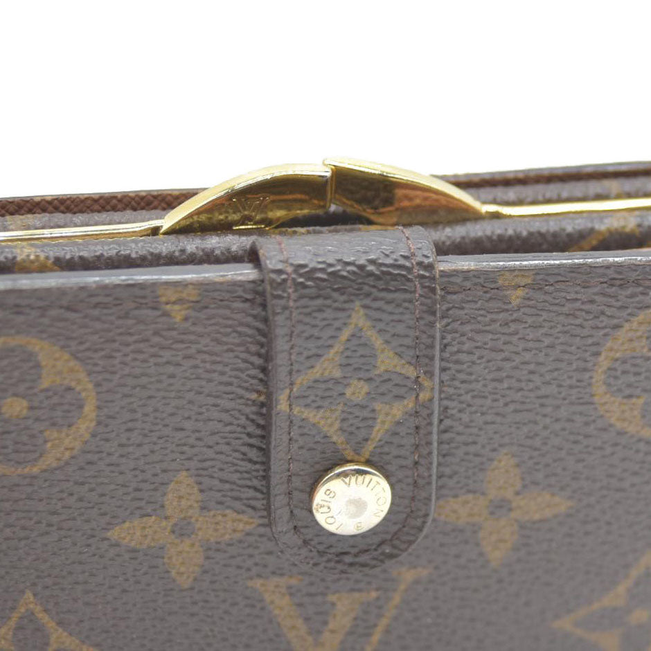 AUCTION $750  Louis Vuitton  Monogram French Purse Wallet TH4078