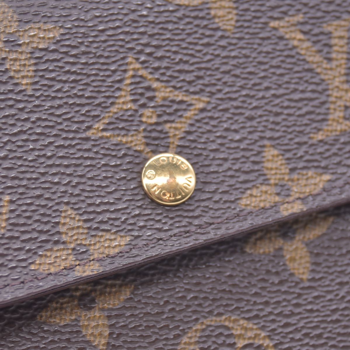 $550 2000 Louis Vuitton Monogram Porte Tresor Etui Papiers Trifold Wallet SP0050 10021012