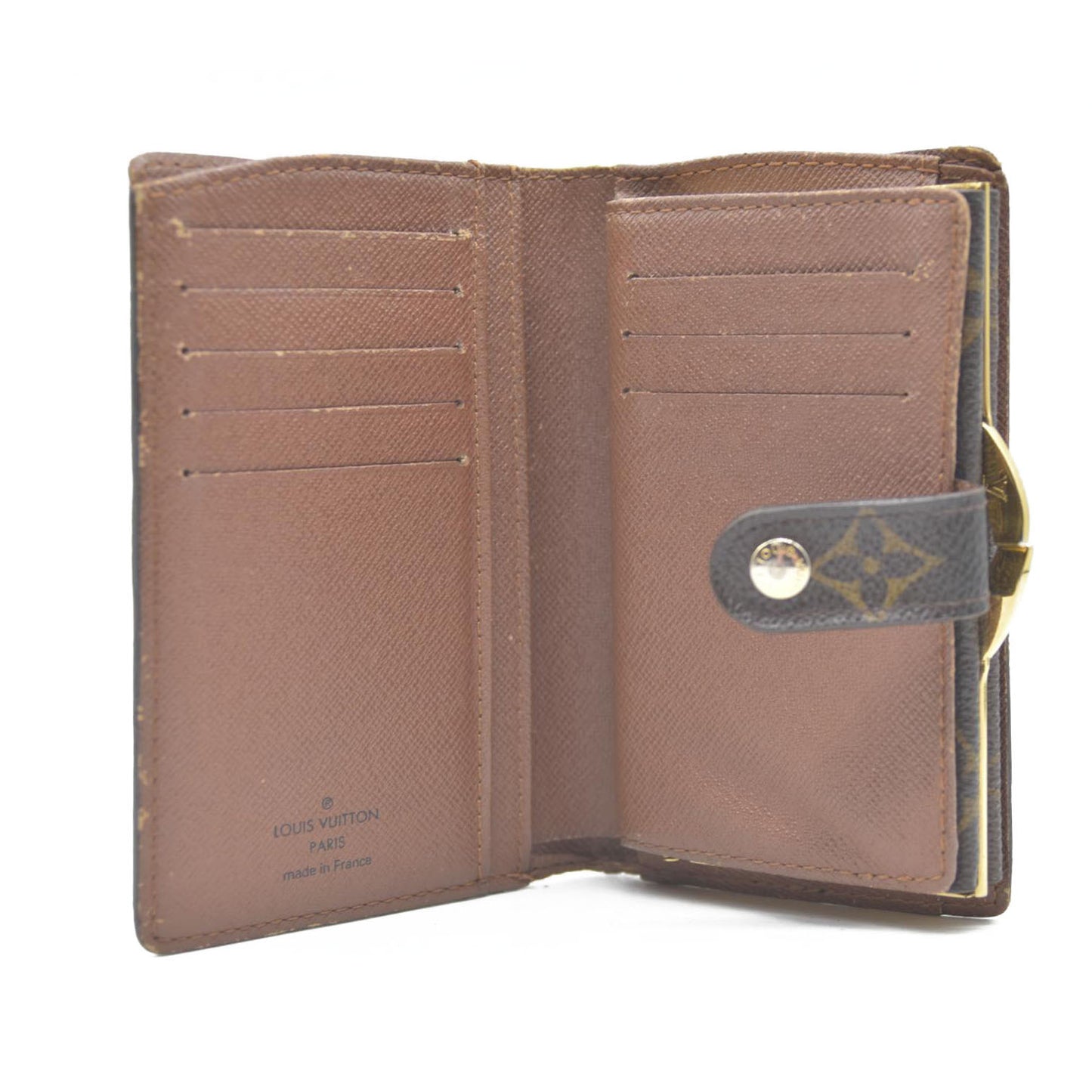 AUCTION $750  Louis Vuitton  Monogram French Purse Wallet TH4078