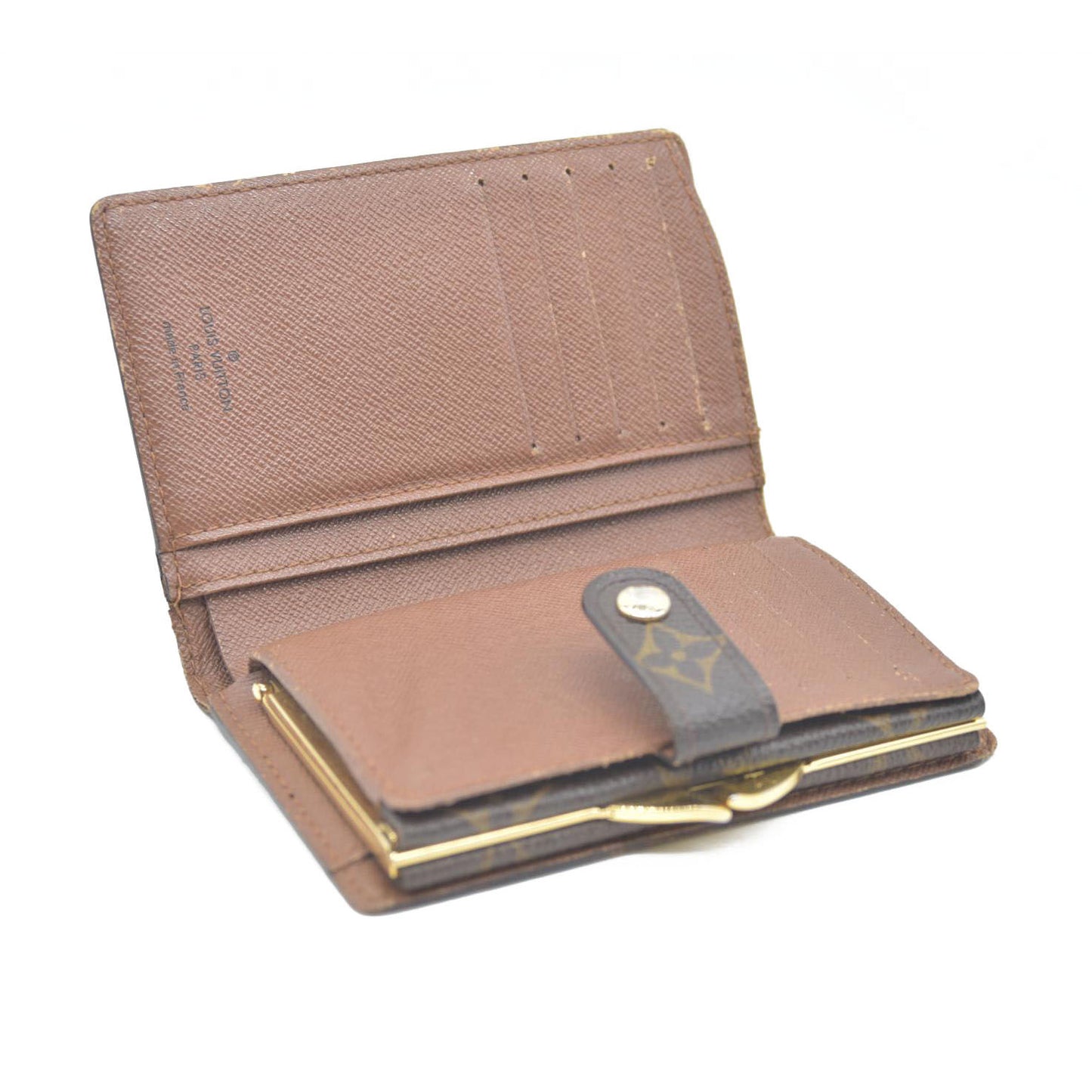 AUCTION $750  Louis Vuitton  Monogram French Purse Wallet TH4078