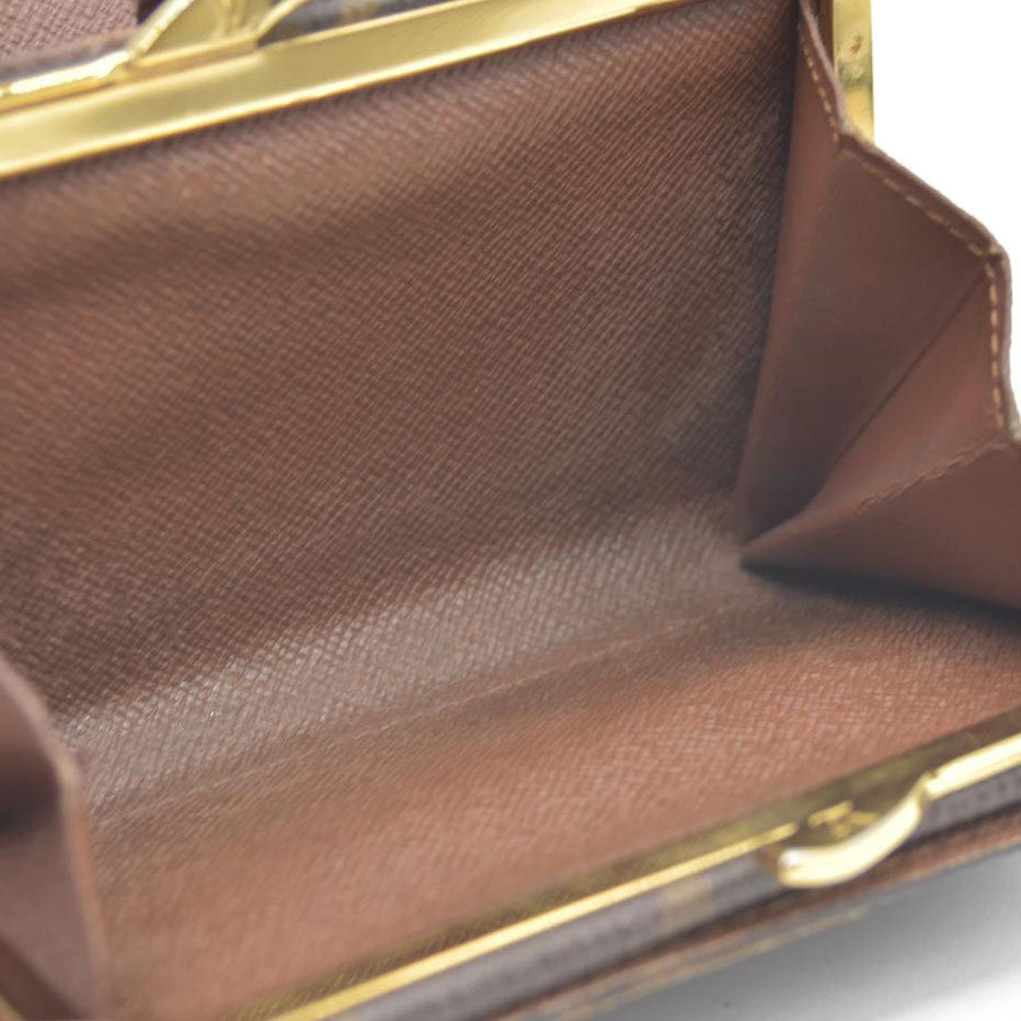 AUCTION $750  Louis Vuitton  Monogram French Purse Wallet TH4078