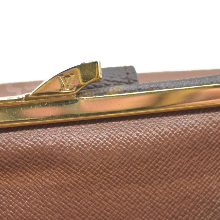 AUCTION $750  Louis Vuitton  Monogram French Purse Wallet TH4078