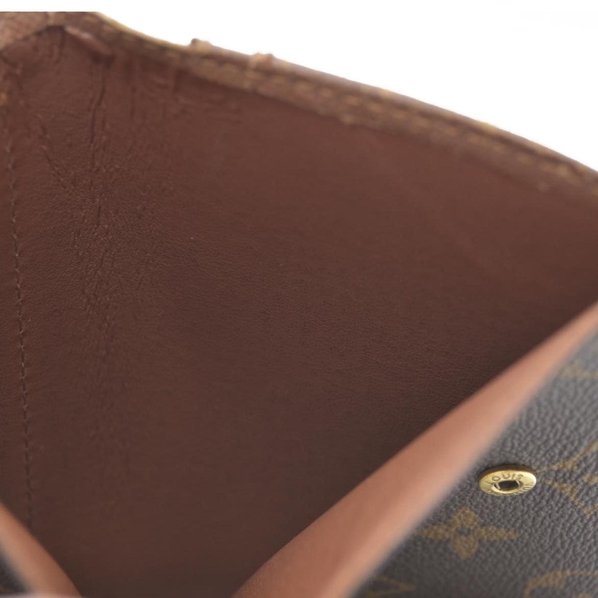 AUCTION $750  Louis Vuitton  Monogram French Purse Wallet TH4078