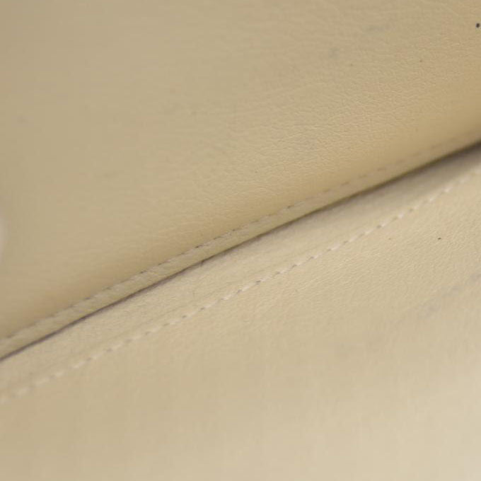 Louis Vuitton Mahina Leather Zippy Zip Around Long Wallet Ivory TN2156