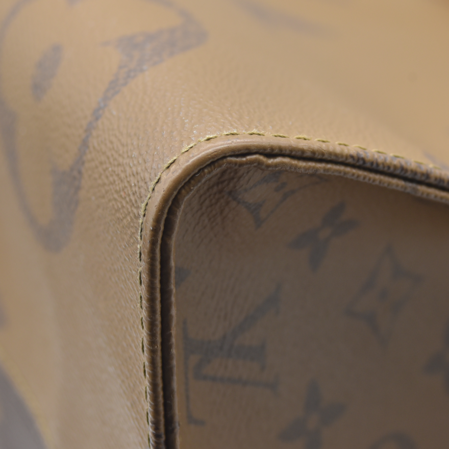 $3450 Louis Vuitton Reverse Monogram Giant Onthego GM
