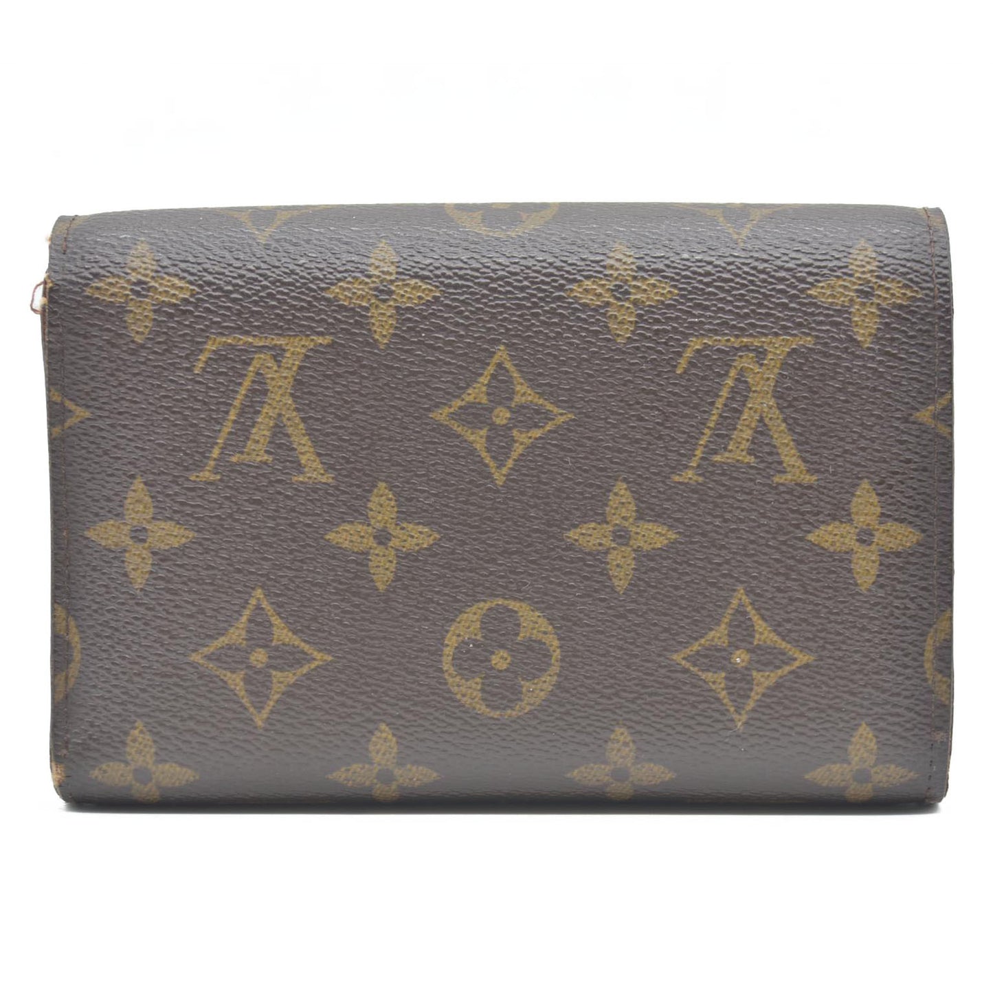 AUCTION $610 LOUIS VUITTON Monogram Alexandra Trifold Wallet CA1029