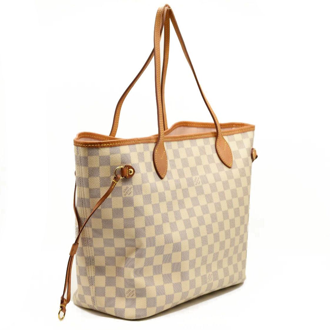 Louis Vuitton  Damier Azur Neo Neverfull MM Rose Ballerine
