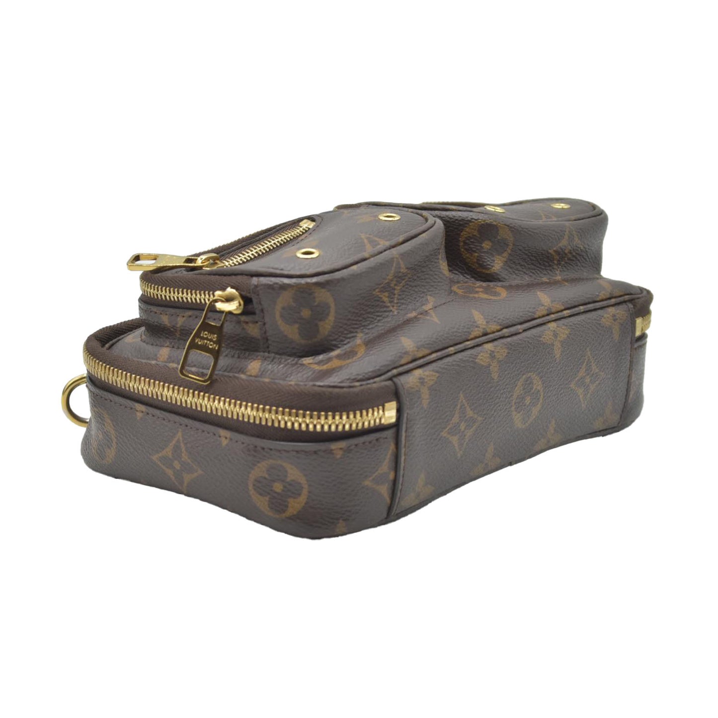 $3300 RFID Louis Vuitton Monogram Utility Crossbody