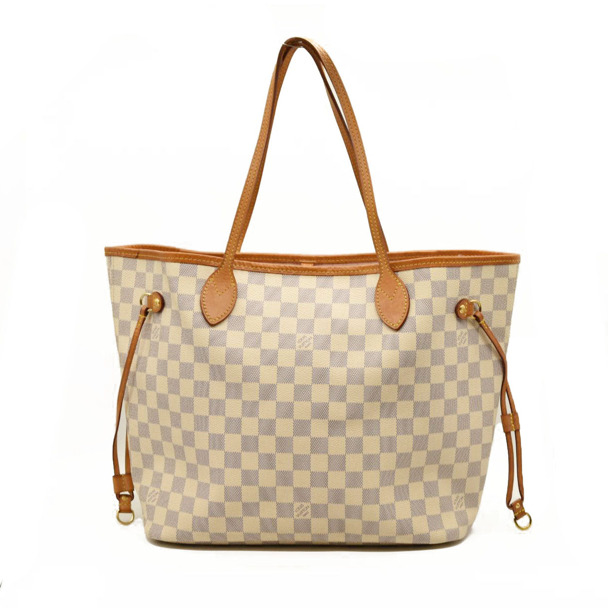 Louis Vuitton  Damier Azur Neo Neverfull MM Rose Ballerine
