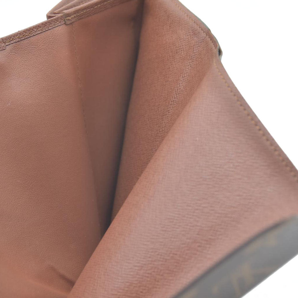 AUCTION $610 LOUIS VUITTON Monogram Alexandra Trifold Wallet CA1029