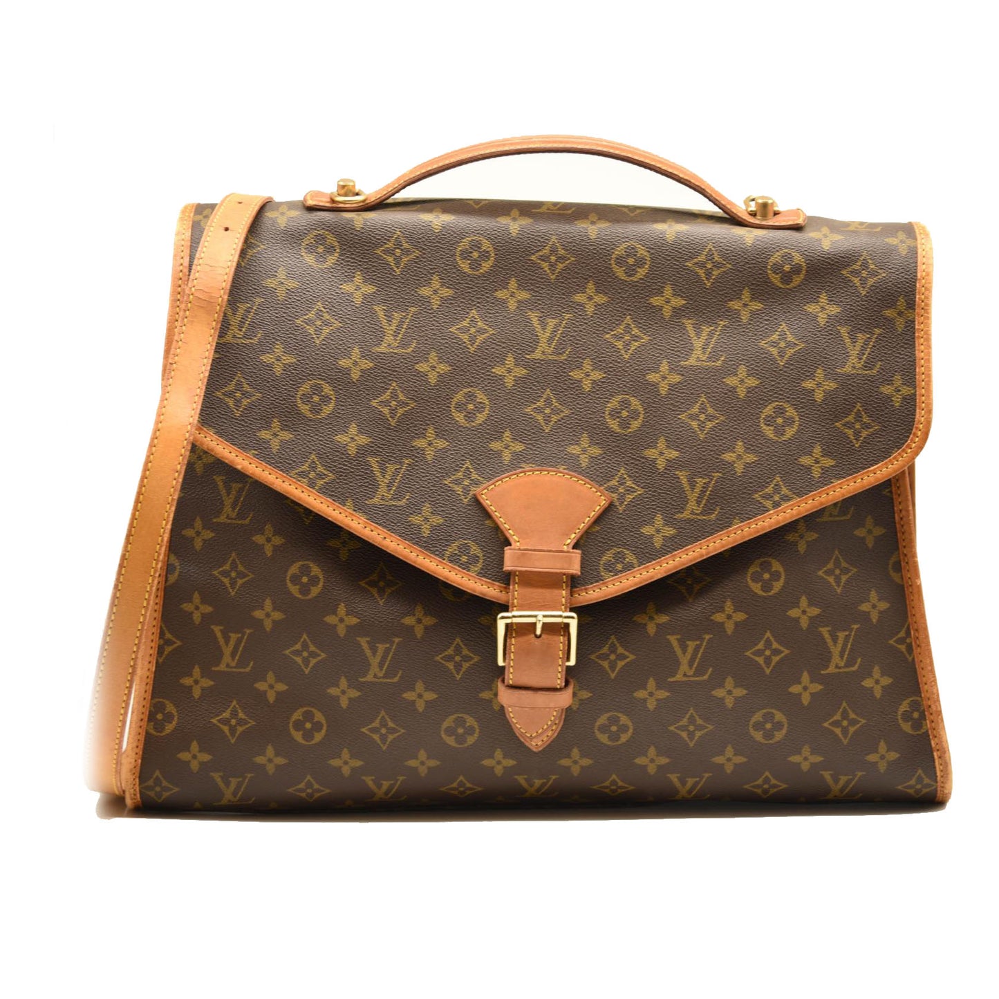 SL0954 LOUIS VUITTON Monogram Beverly PM Briefcase