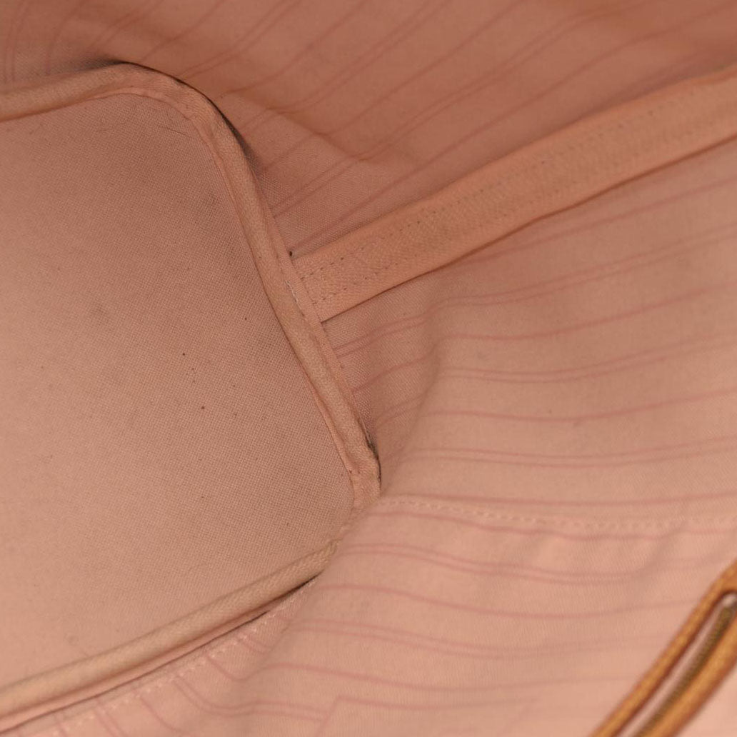 Louis Vuitton  Damier Azur Neo Neverfull MM Rose Ballerine