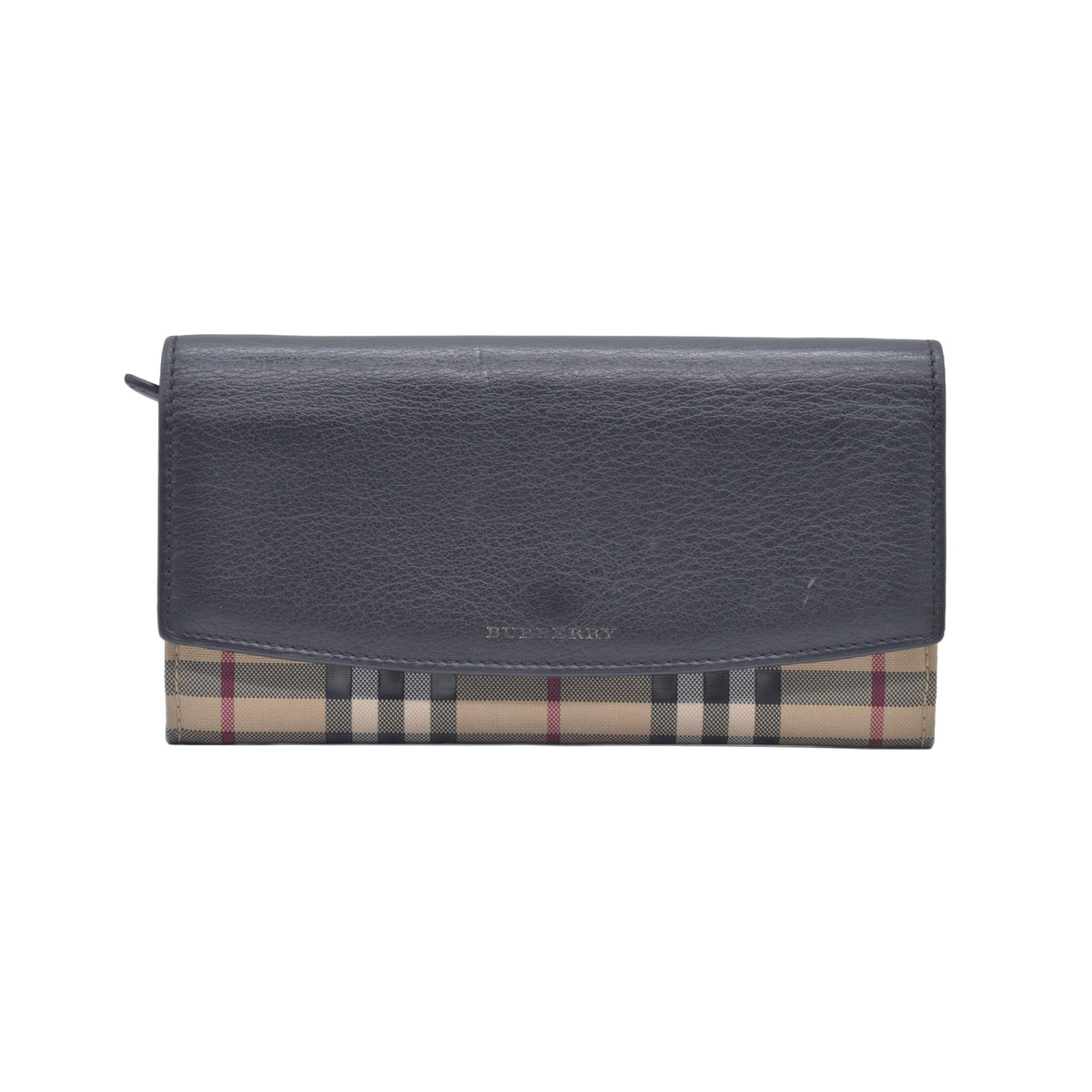 Burberry Canvas Clutch CONSIGNMENT 10021047