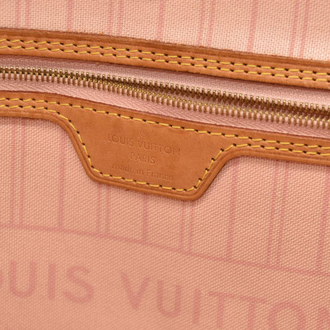 Louis Vuitton  Damier Azur Neo Neverfull MM Rose Ballerine