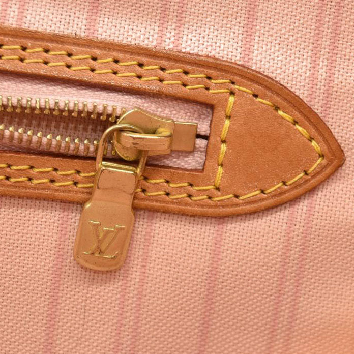 Louis Vuitton  Damier Azur Neo Neverfull MM Rose Ballerine