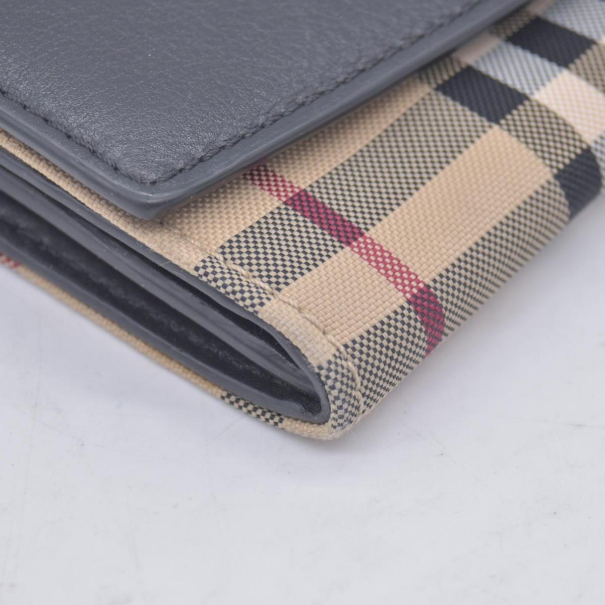 Burberry Canvas Clutch CONSIGNMENT 10021047