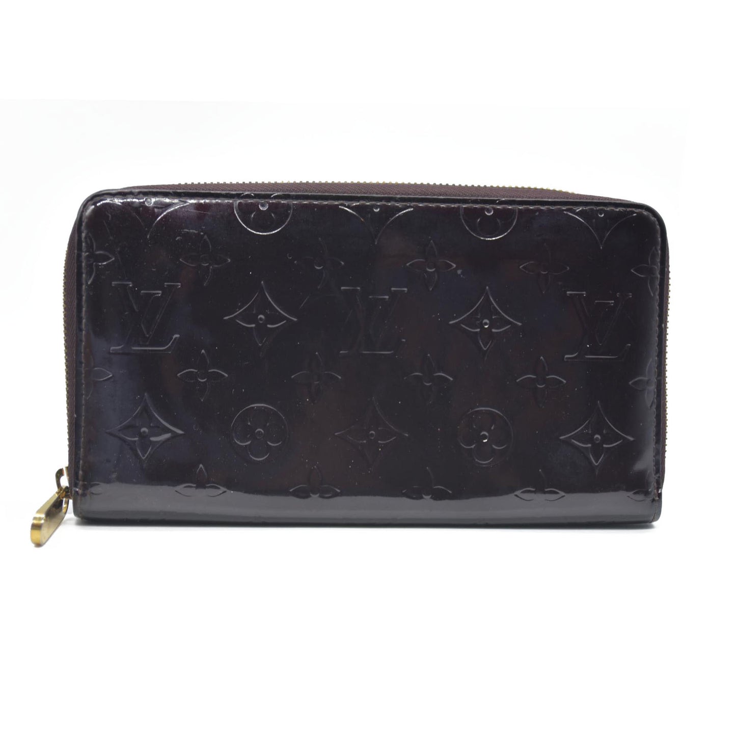 Louis Vuitton Monogram Vernis Zippy Zip Around Organizer Long Wallet CA3098